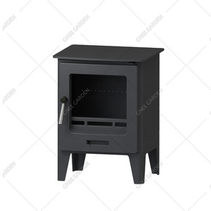Meilleur poêle à bois multi-combustibles carré autoportant en acier Corten, pré-rouillé, pour extérieur, avec rangement pour bois, décoration de jardin, de notre usine chinoise - Product Image 6