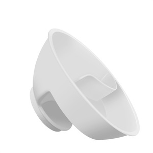 Bol à céréales incassable jamais détrempé bol divisé avec conception de glissière en spirale pour enfants et adultes - Product Image 4