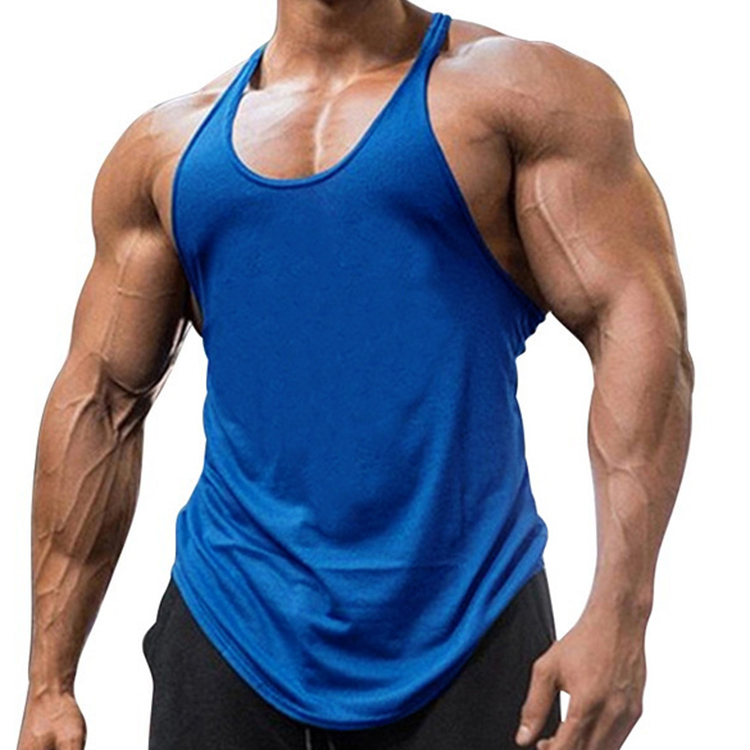 Débardeur bleu Stringer