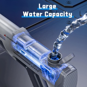 TOYAR Nouveau Pistolet à Eau Électrique Puissant à Tir Continu avec Lumière Pistolet à Eau Automatique pour Enfants de 8 Ans et Plus <span class=keywords><strong>Jeu</strong></span> de Combat <span class=keywords><strong>d</strong></span>'Été - Product Image 5
