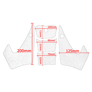 Protector de Tanque de Combustible para Motocicleta MT 07 XXUN, Adhesivos de Protección para Yamaha <span class=keywords><strong>MT07</strong></span> MT-07 2014 2015 2016 2017 2018 <span class=keywords><strong>2019</strong></span> 2020 - Product Image 6