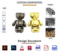 Porte-clés en métal personnalisé en forme de figurine 3D, personnage de dessin animé, porte-clés professionnel en alliage de zinc, artisanat 3D personnalisé, design gratuit