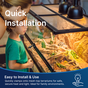 소형 애완 동물 파충류를 위한 엄격한 품질의 파충류 구근 E26 R80 젖빛 유리 에너지 절약형 방폭 난방 조명 - Product Image 3