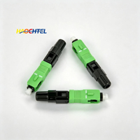 Conector de Fibra Óptica de Montaje en Campo FTTH, Pre-Pulido, SC APC, Conexión Rápida, para Operadores de ISP