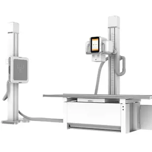Máquina de rayos X digital de presentación completa, sistema estacionario DR de doble enfoque