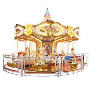 Amusement park children's electric machinery children's amusement park game machine carousel horse for 16-20 player