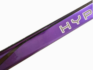 प्रो प्लेयर स्तर डिजाइन हाइपरलाइट 2 330g p28 वक्र 50 फ्लेक्स सीनियर 1-टुकड़ा कार्बन फाइबर आइस हॉकी स्टिक - Product Image 4