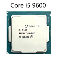 Processeur Intel Core i5 9600 9ème génération, CPU d'origine reconditionné, grade A, testé, 3.1 GHz, LGA1151, pour ordinateur de bureau