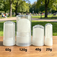 Déodorant Solide Naturel Unisexe OEM avec Minéraux d'Alun Anti-Transpiration Longue Durée Élimination des Odeurs Dermocosmétique Chain Operator