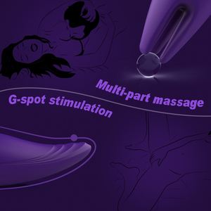 Vibratore a Doppia Azione 2 in 1 MS Wholesale per Clitoride e Capezzoli con Vibrazione Regolabile per Donne - Product Image 2