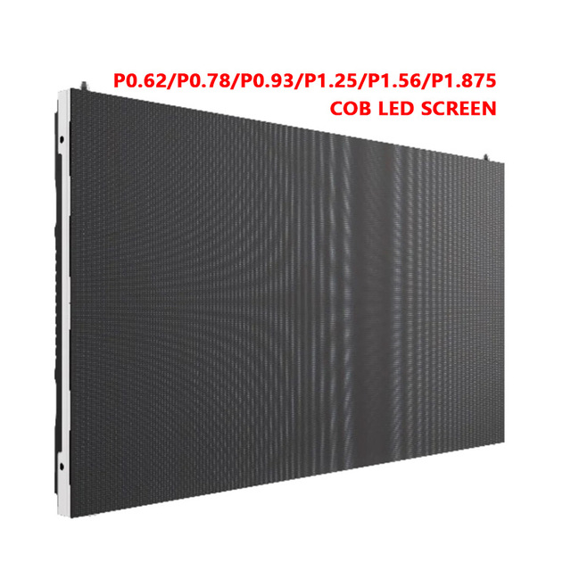 Indoor Fixed Ultra Thin COB Led Display Screen P0.9 P1.2 P1.5 LED Wall Panel Screen Interior Pantallas Led