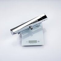 Mitigeur de douche apparent de haute qualité en chrome poli, système de douche thermostatique, ensembles de robinetterie pour salle de bain d'hôtel