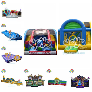 Parque Inflable del Sistema Solar con Personajes de Estrellas Amarillas, Zonas de Brincos de Planetas Azules y Efectos de Sonido Espaciales, Directo de Fábrica - Product Image 5
