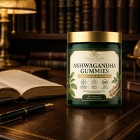 Gummies véganes OEM à marque privée Ashwagandha Fudge pour la santé immunitaire, l'endurance, la force et la gestion du stress – Déconseillé aux femmes enceintes