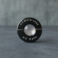 Plaques ondulées en cristal de quartz à zéro ordre, diamètre 20 mm, espacées par air, large bande passante, 1/4 de plaque ondulée, revêtement antireflet, OEM, par HC Optics