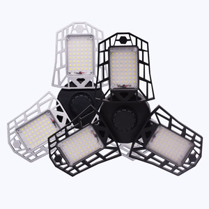 120W 16000LM <b>LED</b> Garage <b>Lighting</b> Transformable 6-Panel Shop Ceiling for E26 Outlets Screw Aluminium Offices <b>Workshops</b> WD-BXZDDD - Product Image 3