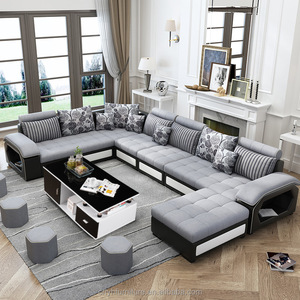 Canapé sectionnel moderne en velours noir, design <span class=keywords><strong>italien</strong></span>, style américain et européen, canapé sectionnel français, canapés de salon (ancien) - Product Image 6