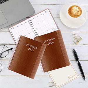 Cuaderno Ecológico Personalizado con Espiral de Cuero A5, Cubierta Impresa en CMYK para Uso en Oficina, Negocios y Escuela, Opción de Logotipo Personalizado - Product Image 3