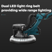 110V/220V 9" Electric Wall Grinder and Polisher Drywall Sanders Handheld Concrete Ceiling Floor Polishers Polishing Machines