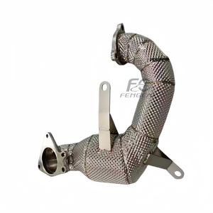Tuyau d'échappement haute performance en acier inoxydable pour <span class=keywords><strong>Renault</strong></span> <span class=keywords><strong>Megane</strong></span> RS 2.0T 2010-2016 avec collecteur isolé pour amélioration de la puissance - Product Image 5