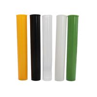 Tubes en plastique de 80mm 95mm 116 mm avec pot de papier à rouler à l'épreuve des enfants