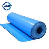 Couverture de piscine gonflable rétractable en mousse XPE imperméable et résistante aux UV pour piscine