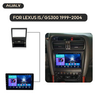 AIJALV usine voiture tableau de bord Original pour Matten noir 1999-2004 pour Lexus IS300 GS300 9IN cadre Android tablette panneau intérieur