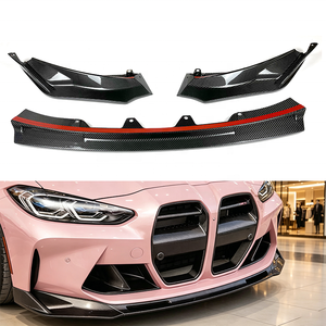Labio Delantero <span class=keywords><strong>de</strong></span> Fibra <span class=keywords><strong>de</strong></span> Carbono Seca Estilo V G80 M3 G82 G83 M4 para BMW, Proceso <span class=keywords><strong>de</strong></span> <span class=keywords><strong>Autoclave</strong></span> |   Garantía <span class=keywords><strong>de</strong></span> ajuste del 100% 2021+ - Product Image 1