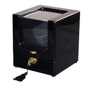 Commercio all'ingrosso a buon mercato unico automatic watch winder con la luce del LED EMC watch winder box - Product Image 3