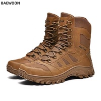 BAEWOON TB39 Bottes tactiques montantes pour hommes, grande taille, haute qualité, pour entraînement en désert et randonnée en extérieur, Nouveauté transfrontalière