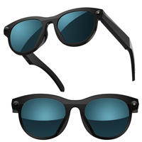 Lunettes intelligentes M88 AI avec capture photo 2 mégapixels, stabilisation d'image, enregistrement vidéo 1080P, traduction simultanée IA avec caméra