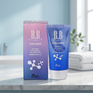 Collagen BB Cream SPF50+ PA+++ Brightening Anti-Wrinkle Sun Protection <b>Makeup</b> Base Aloe Vera 50ml OBM Private Label Made Korea - Product Image 3