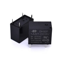 DH32F-1AST-GF-DC12V relais d'usage général pour la maison intelligente 16A 5 broches 5V 6V 9V 18V 24V 48V PCB relais de puissance relais d'appareils ménagers
