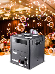 เครื่องทำฟองโลหะไฟ LED RGB 20W พร้อมรีโมทคอนโทรล DMX 4หัวฉีดสำหรับงานปาร์ตี้เวทีงานแต่งงานน้ำแข็งแห้งอัตโนมัติ - Product Image 6