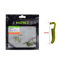 500 pièces d'accessoires de pêche à la carpe, manchons anti-emmêlement, manchons pour hameçons, aligneur de ligne D-rig, montages de ligne Hair Rigs et Zig Rig, 25 pièces par paquet