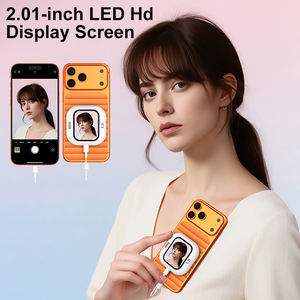 Écran de vlogging magnétique léger pour caméra arrière, moniteur <span class=keywords><strong>selfie</strong></span> 2,01 pouces HD pour créateurs de contenu, compatible Apple iPhone - Product Image 4