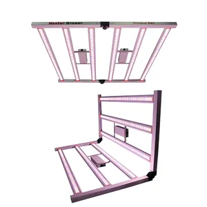 Luz LED para cultivo, material de marca original CE & ETL hidropónico, 640w, alto PAR 3umol/J