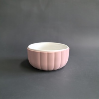 Vaisselle en céramique pour bébés de qualité supérieure avec manchon en silicone antidérapant, sans BPA, anti-fuite, ensemble de bols pour tout-petits