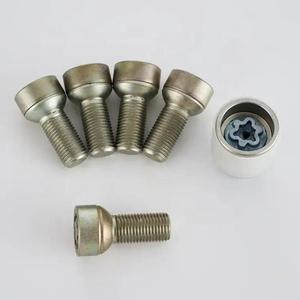 Juego de 20 Llaves de Cabeza Redonda con Rosca Fina Métrica Clase 4 Anti-Robo KHC para Extracción de Tuercas de Rueda, Acero Hexagonal Cromado, Ajuste Universal - Product Image 3