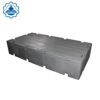 Plateforme flottante pour marina, couleur personnalisée, écologique, en PE, protégée contre les UV, anti-corrosion, haute capacité de charge
