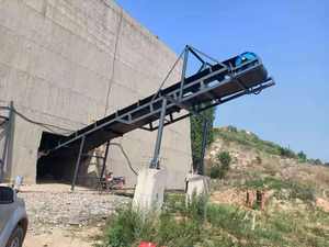 Çin satış endüstriyel ağır kum ve çakıl kauçuk konveyör bant büyük madencilik bant konveyör - Product Image 4