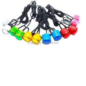 Accessoires de motocyclette Lumière œil d'aigle à LED Projecteur avant modifié Décoration Rétroviseur Lumière clignotante - Product Image 3