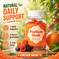 Gummies d'extrait de Psyllium OEM : Complément Avancé Détoxifiant et Nettoyant à Base de Fibres Alimentaires