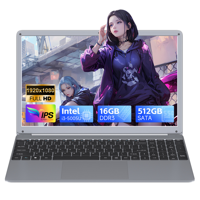 Intel Core I3 Laptop Base Frequency 3.40Ghz 16GB DDR3 512GB Support Expandable SSD Laptop Business Ordinateur Portable Pc Gaming