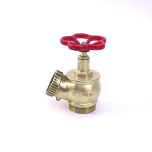 Vanne d'angle en laiton filetage externe de 2 pouces pour la sécurité de la vanne d'atterrissage de bouche d'incendie de type Y - Product Image 5