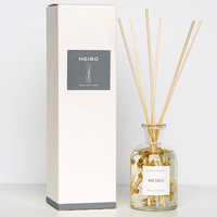 50ml 100ml Reed Diffuseur Bouteille avec Bouchon Boîte Cadeau Personnalisée Glazen Geurstaafjes Diffuse