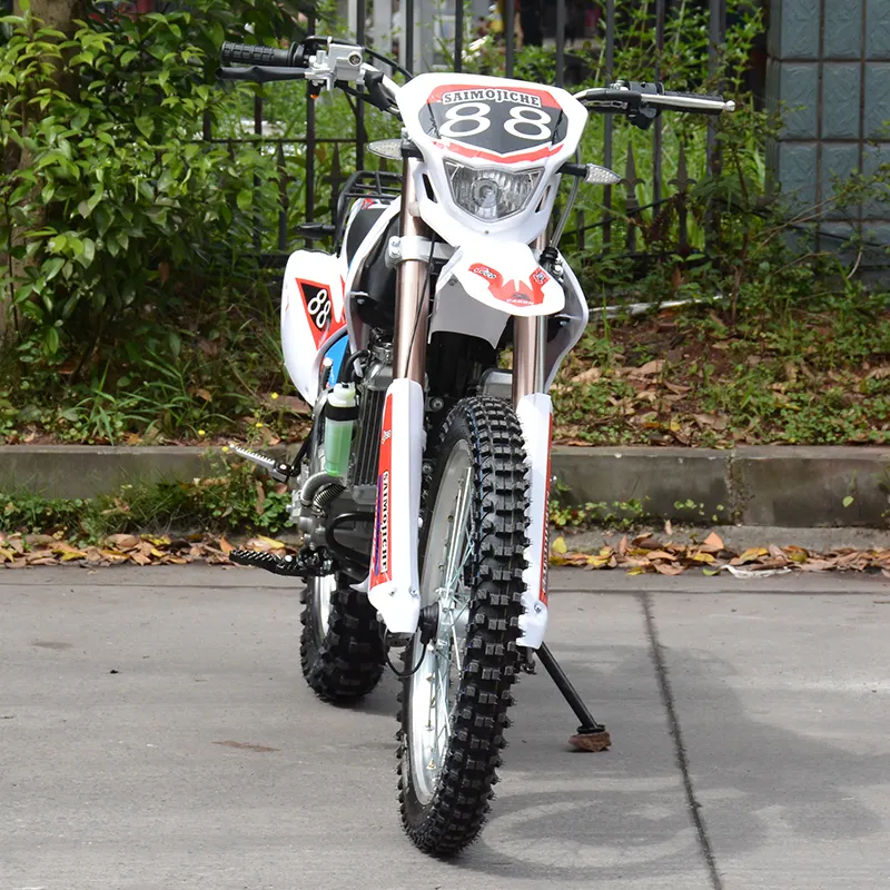 Moto tout-terrain 250cc avec frein à disque, moto motocross tout-terrain à essence, vente en gros