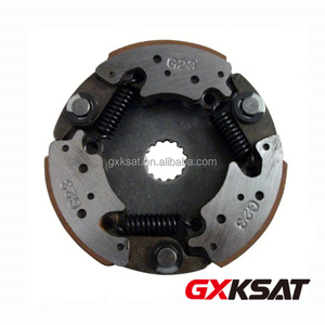 GXKSAT Plaquettes d'embrayage centrifuges haute performance argentées pour moto GN5 CD110 BIZ100 Wave100 Dream EX5 - Product Image 3