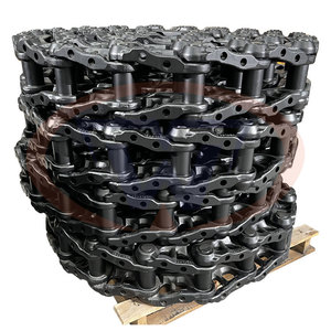 JCB เครื่องขุด Js130Lc Jcb220 Jcb360 Jcb380ติดตามโซ่รถตัก Js205 <span class=keywords><strong>Js130</strong></span> Js160 Js180 Js200 Js220 Js260Lc โซ่ติดตาม - Product Image 1