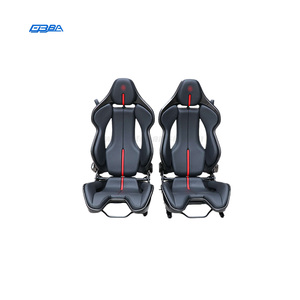 เบาะรถแข่งคาร์บอนไฟเบอร์แบบแห้งที่ปรับแต่งได้สำหรับ Ferrari F430 Coupe Spider Scuderia หุ้มด้วยหนัง Nappa พร้อมปักโลโก้ - Product Image 2